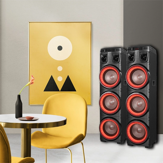 اسپیکر بلوتوثی دنای مدل DE-WB3010DJ5 با قابلیت دی جی