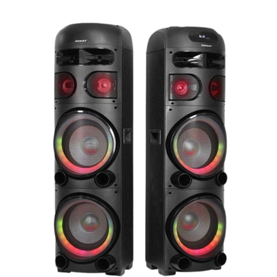 اسپیکر دنای مدل DE-DA2012DJ7 ظرفیت دی جی دار