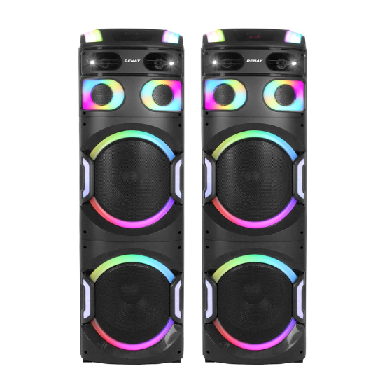 تصویر  اسپیکر ایستاده دنای مدل WB2012DJ9RWS دی جی دار