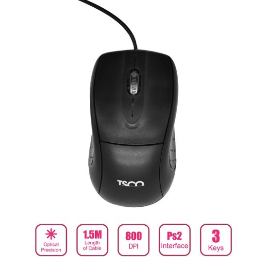 تصویر  ماوس سیم دار تسکو مدل TM 285