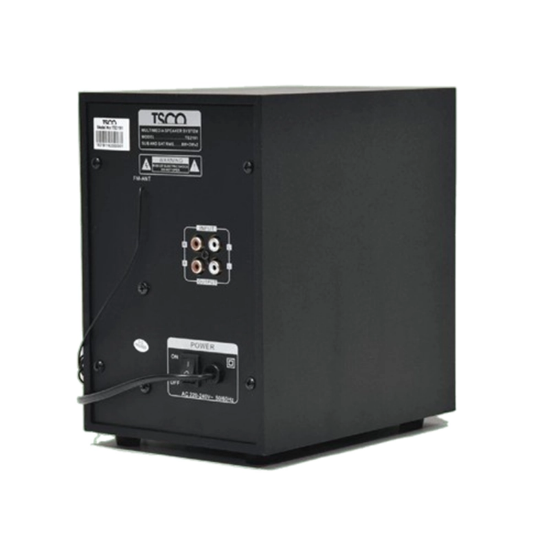 تصویر  اسپیکر سه تیکه دسکتاپ تسکو مدل TS 2191