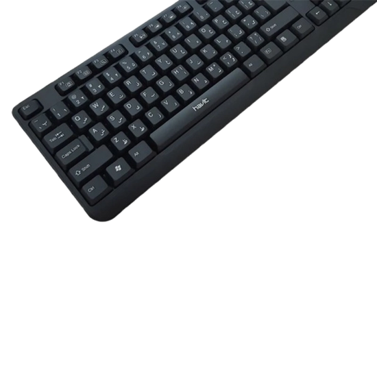 کیبورد سیمی هویت مدل HV-KB378