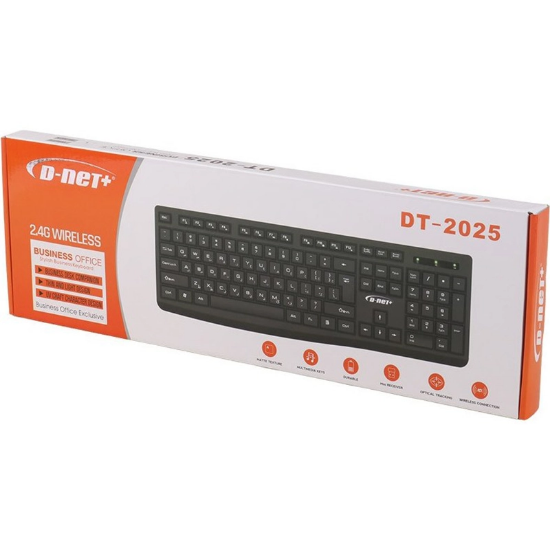 تصویر  کیبورد دی نت پلاس مدل DT-2025