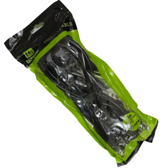 تصویر  کابل برق آداپتور لپ تاپ UCTECH به طول 1.5 متر