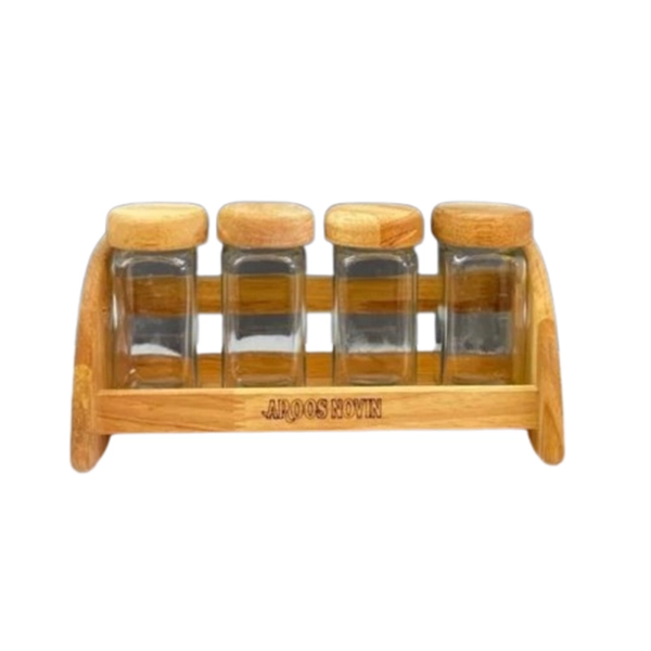 تصویر  جا ادویه عروس نوین مدل پانیذ 4 تایی