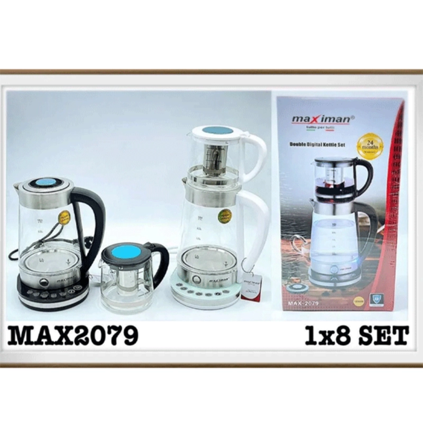 چای ساز روهمی مکسیمن مدلmax-2079 توان مصرفی1800واتی