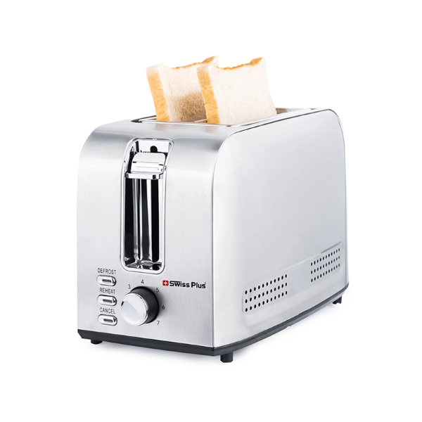 تصویر  توستر 2 اسلایس سوئیس پلاس مدل ST-4018S