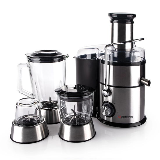 تصویر  آبمیوه گیری 4 کاره سوئیس پلاس JE-8420S