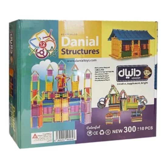 تصویر  ساختنی دانیال مدل میله هزار سازه 300 تکه