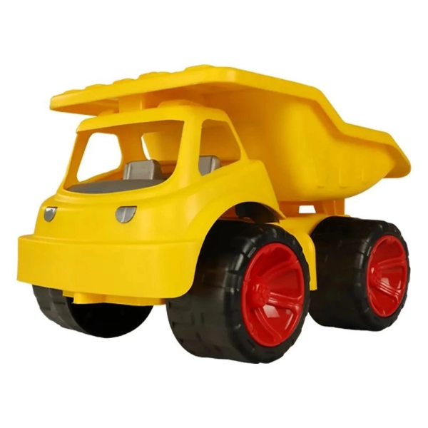 تصویر  اسباب بازی کامیون شنی بزرگ 200 کیلویی TSMAهمراه بیل و کلاه