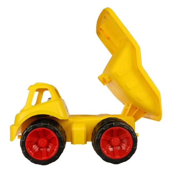 تصویر  اسباب بازی کامیون شنی بزرگ 200 کیلویی TSMAهمراه بیل و کلاه