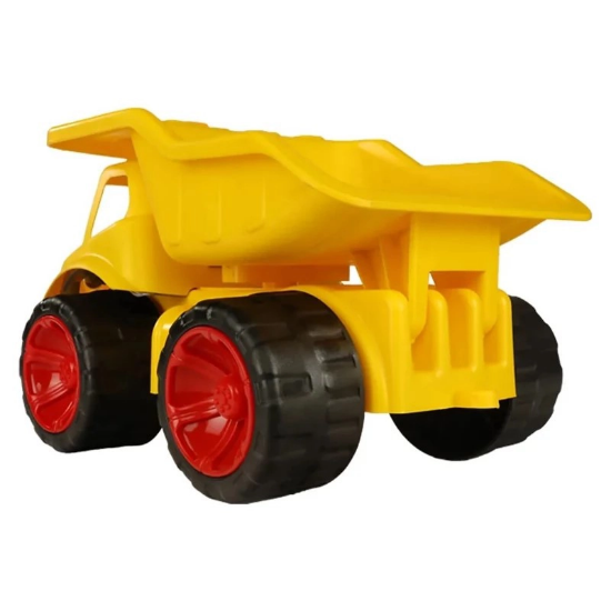 تصویر  اسباب بازی کامیون شنی بزرگ 200 کیلویی TSMAهمراه بیل و کلاه
