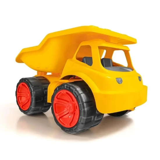 تصویر  اسباب بازی کامیون شنی بزرگ 200 کیلویی TSMAهمراه بیل و کلاه