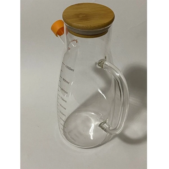 تصویر  روغن ریز پیرکس ظرفیت 1000 میل مدل درب بامبو