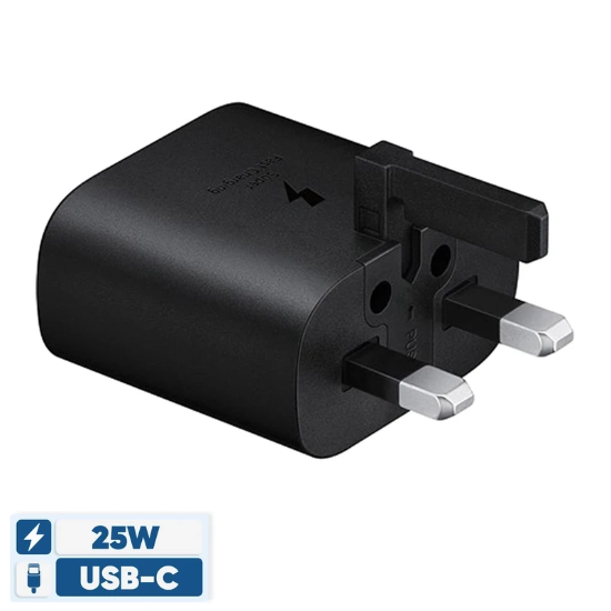 تصویر  شارژر دیواری 25 وات سامسونگ مدل EP-TA800