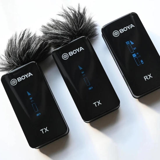 تصویر  میکروفن بویا BOYA مدل XM6 S2 MINI