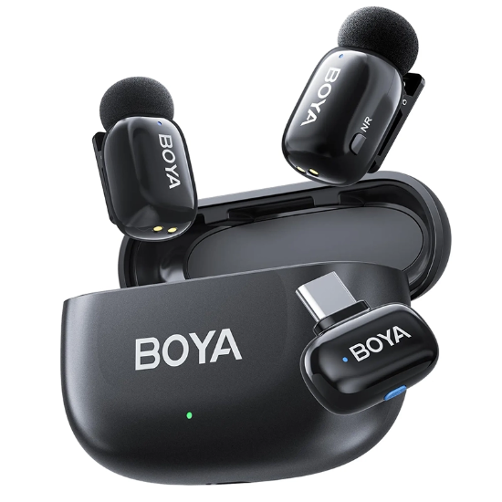 تصویر  میکروفون بویا BOYA mini 2-02 Silver