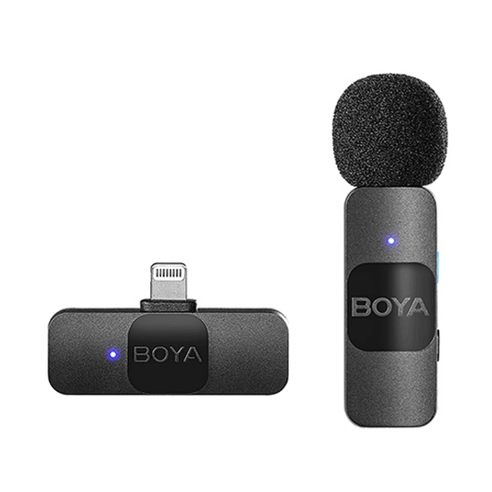 تصویر  میکروفون بی سیم boya بویا مدل BY- V1