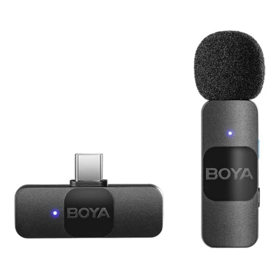 تصویر  میکروفون بی سیم بویا boya مدل BY- V10