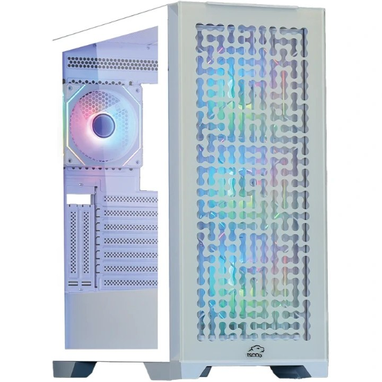 تصویر  کیس کامپیوتر گیمینگ تسکو مدل TSCO GC 4511 Dragon’s Breath سفید