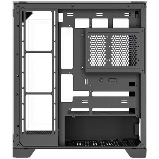 تصویر  کیس کامپیوتر گیمینگ لاجی کی مدل LK-C511B