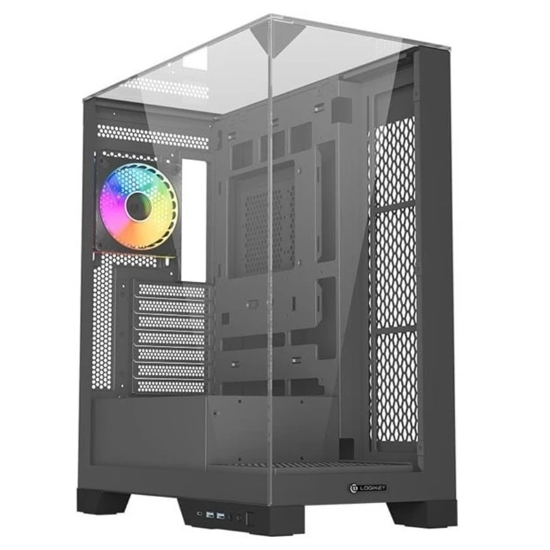 تصویر  کیس کامپیوتر گیمینگ لاجی کی مدل LK-C511B
