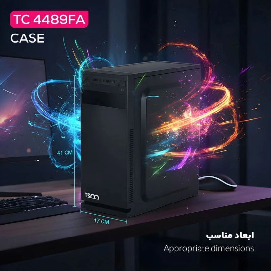 تصویر  کیس کامپیوتر تسکو TC 4489FA