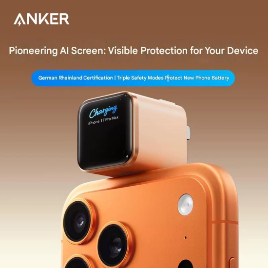 تصویر  کلگی شارژر انکر مدل ANKER A121DP01 45W 2Pin