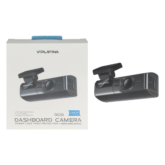 تصویر  گجت دوربین خودرو وی آی پلاتینا مدل VIPLATINA DC10