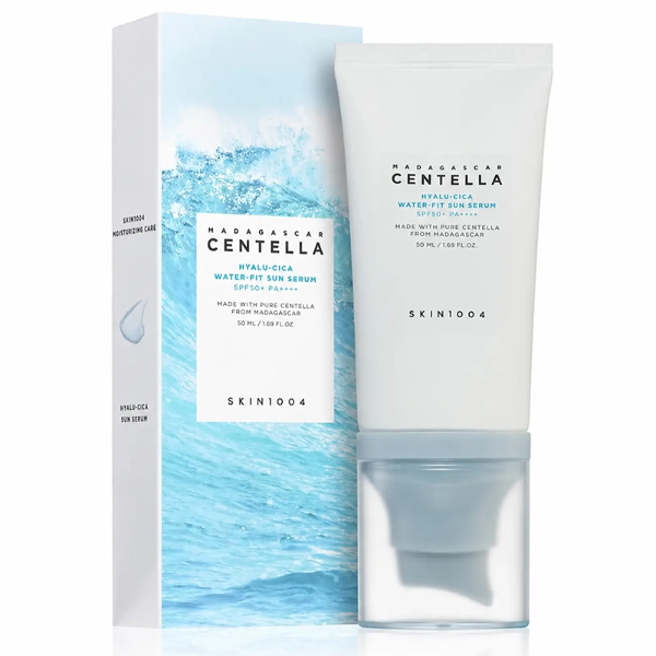 تصویر  سرم ضد آفتاب بی رنگ سنتلا اسکین Centella SKIN1004 با SPF50+ حجم 50 میلی‌لیتر