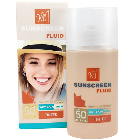 تصویر  فلوئید ضد آفتاب رنگی مای مدل Smart Defense حجم 50 میلی لیتر SPF50