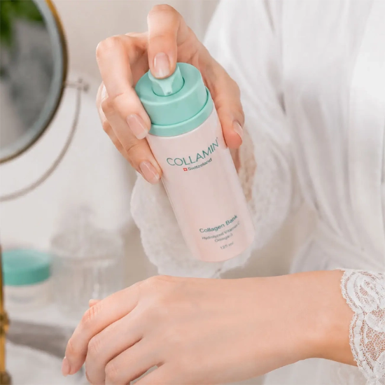 تصویر  کرم کلاژن بانک کلامین حاوی امگا 3 و ویتامین C کلامین COLLAMIN حجم 125ml