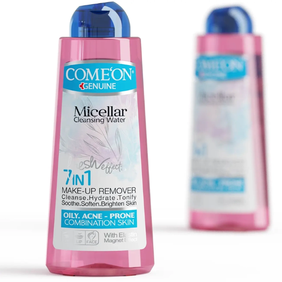 تصویر  میسلار واتر کامان Oily Skin مناسب پوست چرب و دارای جوش 400ml