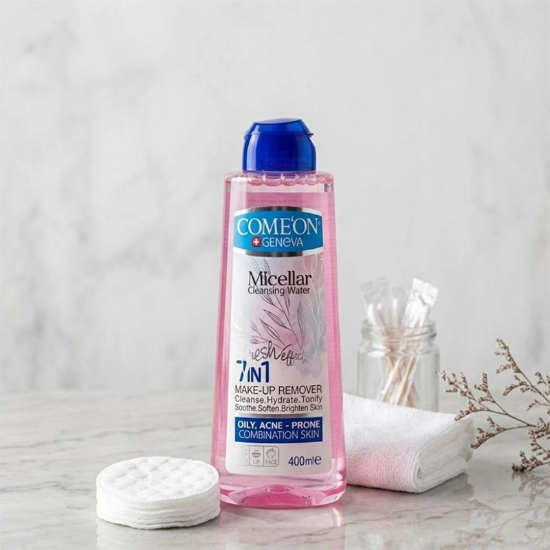 تصویر  میسلار واتر کامان Oily Skin مناسب پوست چرب و دارای جوش 400ml