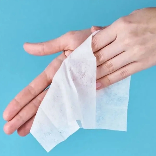 تصویر  دستمال مرطوب دست و صورت دافی Dafi مدل Water Wipes با 12 برگ