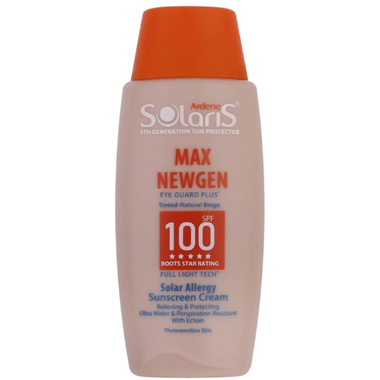 تصویر  کرم ضد آفتاب رنگی آردن ARDENE مدل SPF100 بژ طبیعی 100ml