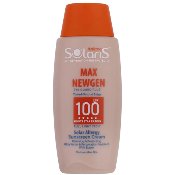 تصویر  کرم ضد آفتاب رنگی آردن ARDENE مدل SPF100 بژ طبیعی 100ml