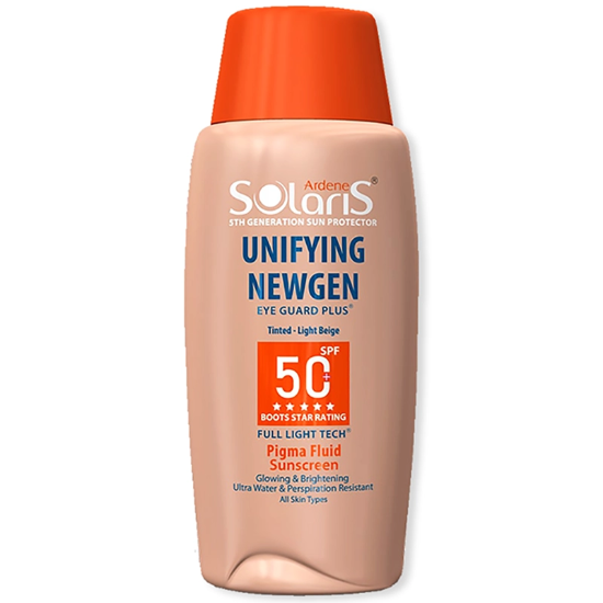 تصویر  ضد آفتاب رنگی آردن سولاریس مدل Unifying Newgen بژ روشن SPF50