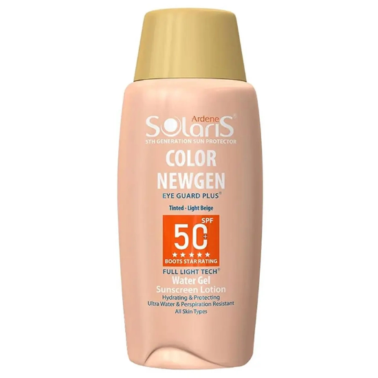 تصویر  لوسیون ضد آفتاب رنگی آردن سولاریس مدل Color NEWGEN بژ روشن SPF50+