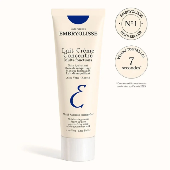 تصویر  کرم مرطوب کننده امبریولیس Embryolisse اصل مدل Lait-Crème Concentré چندکاره