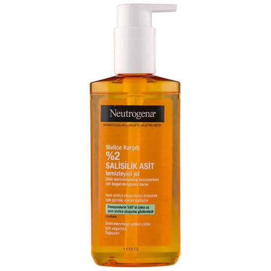 تصویر  ژل شستشوی صورت ضد جوش نوتروژینا Neutrogena مدل Sivilce Karsiti حجم 200ml