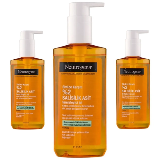 تصویر  ژل شستشوی صورت ضد جوش نوتروژینا Neutrogena مدل Sivilce Karsiti حجم 200ml