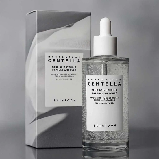 تصویر  سرم روشن کننده صورت سنتلا اسکین Centella SKIN1004 حجم 100 میل