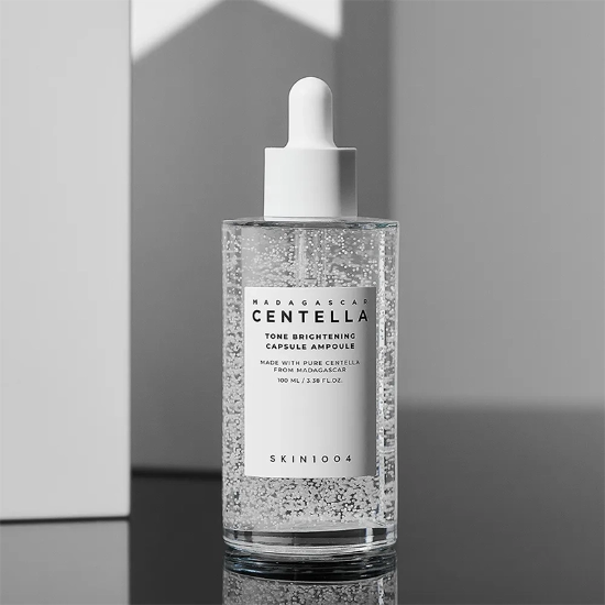 تصویر  سرم روشن کننده صورت سنتلا اسکین Centella SKIN1004 حجم 100 میل