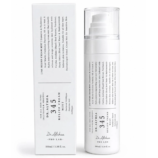 تصویر  میست صورت دکتر آلتیا Dr.Althea مدل 345 Relief Cream Mist حجم 100ml