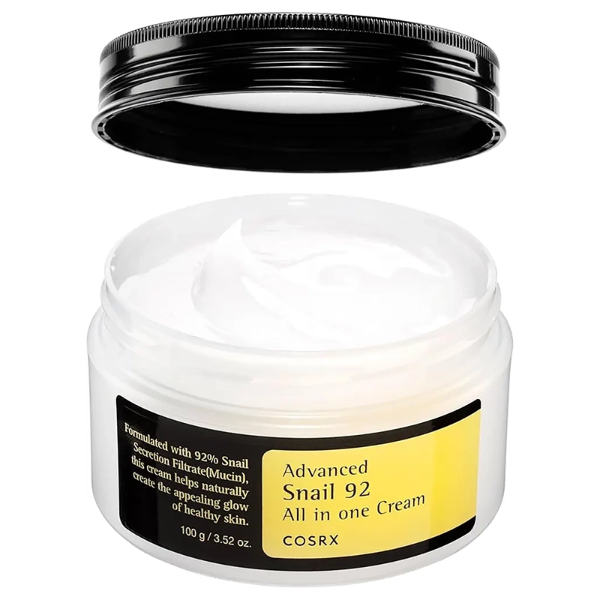 تصویر  کرم آبرسان و ترمیم کننده حلزون کوزارکس COSRX مدل Advanced Snail 92 حجم 100g