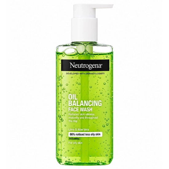 تصویر  ژل شستشو صورت نوتروژینا Neutrogena مدل Oil Balancing حجم 200 میلی لیتر