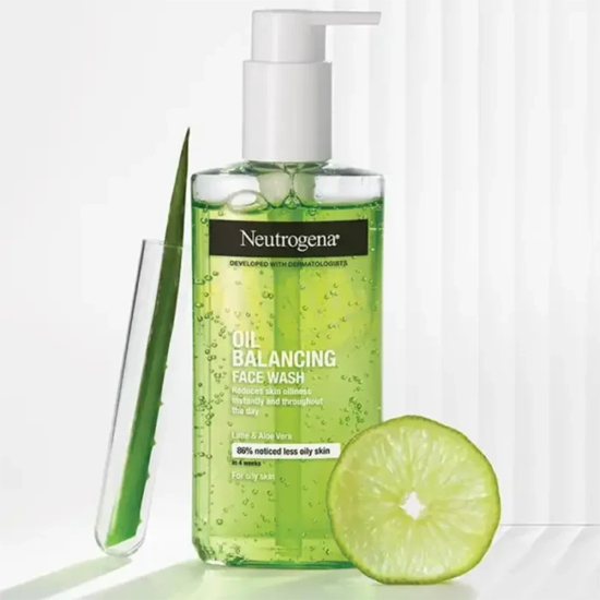 تصویر  ژل شستشو صورت نوتروژینا Neutrogena مدل Oil Balancing حجم 200 میلی لیتر