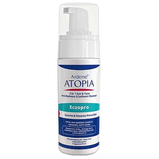 تصویر  فوم شوینده صورت و چشم آردن Atopia Eczopro حجم 150ml