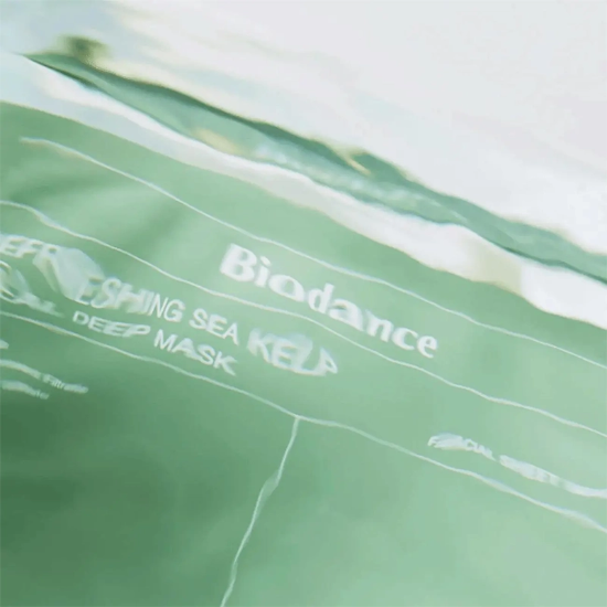تصویر  ماسک ورقه ای بایودنس Biodance مدل Sea Kelp با بافت هیدروژلی